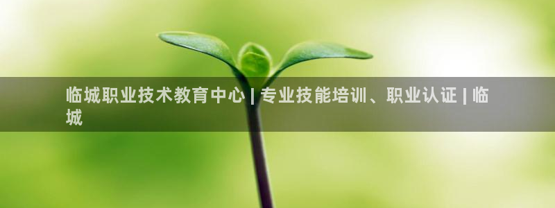 九游会j9网站首页|临城职业技术教育中心 | 专业技能培训、职业认证 | 临
城